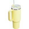 image:imageSTANLEY Quencher H20 Tumbler with Handle and Straw 40 oz  Flowstate 3Position Lid  Cup Holder Compatible for Travel  Insulated Stainless Steel Cup  BPAFree  Blue Dream StonePomelo