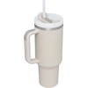 image:imageSTANLEY Quencher H20 Tumbler with Handle and Straw 40 oz  Flowstate 3Position Lid  Cup Holder Compatible for Travel  Insulated Stainless Steel Cup  BPAFree  Blue Dream StoneDune