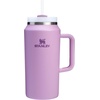 image:imageSTANLEY Quencher H20 Tumbler with Handle and Straw 40 oz  Flowstate 3Position Lid  Cup Holder Compatible for Travel  Insulated Stainless Steel Cup  BPAFree  Blue Dream StoneLilac