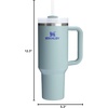 image:imageSTANLEY Quencher H20 Tumbler with Handle and Straw 40 oz  Flowstate 3Position Lid  Cup Holder Compatible for Travel  Insulated Stainless Steel Cup  BPAFree  Blue Dream StoneExclusive Blue Cactus