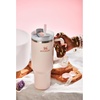 image:imageSTANLEY Quencher H20 Tumbler with Handle and Straw 40 oz  Flowstate 3Position Lid  Cup Holder Compatible for Travel  Insulated Stainless Steel Cup  BPAFree  Blue Dream StoneRose Quartz