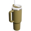 image:imageSTANLEY Quencher H20 Tumbler with Handle and Straw 40 oz  Flowstate 3Position Lid  Cup Holder Compatible for Travel  Insulated Stainless Steel Cup  BPAFree  Blue Dream StoneThyme