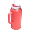 image:imageSTANLEY Quencher H20 Tumbler with Handle and Straw 40 oz  Flowstate 3Position Lid  Cup Holder Compatible for Travel  Insulated Stainless Steel Cup  BPAFree  Blue Dream StoneHot Coral