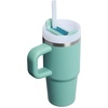 image:imageSTANLEY Quencher H20 Tumbler with Handle and Straw 40 oz  Flowstate 3Position Lid  Cup Holder Compatible for Travel  Insulated Stainless Steel Cup  BPAFree  Blue Dream StoneSpring Green