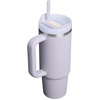 image:imageSTANLEY Quencher H20 Tumbler with Handle and Straw 40 oz  Flowstate 3Position Lid  Cup Holder Compatible for Travel  Insulated Stainless Steel Cup  BPAFree  Blue Dream StonePurple Dust