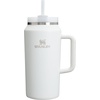 image:imageSTANLEY Quencher H20 Tumbler with Handle and Straw 40 oz  Flowstate 3Position Lid  Cup Holder Compatible for Travel  Insulated Stainless Steel Cup  BPAFree  Blue Dream StoneFrost