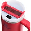 image:imageSTANLEY Quencher H20 Tumbler with Handle and Straw 40 oz  Flowstate 3Position Lid  Cup Holder Compatible for Travel  Insulated Stainless Steel Cup  BPAFree  Blue Dream StoneChili Red