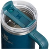 image:imageSTANLEY Quencher H20 Tumbler with Handle and Straw 40 oz  Flowstate 3Position Lid  Cup Holder Compatible for Travel  Insulated Stainless Steel Cup  BPAFree  Blue Dream StonePonderosa Star