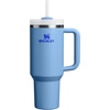 image:imageSTANLEY Quencher H20 Tumbler with Handle and Straw 40 oz  Flowstate 3Position Lid  Cup Holder Compatible for Travel  Insulated Stainless Steel Cup  BPAFree  Blue Dream StoneBlue Sky