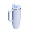 image:imageSTANLEY Quencher H20 Tumbler with Handle and Straw 40 oz  Flowstate 3Position Lid  Cup Holder Compatible for Travel  Insulated Stainless Steel Cup  BPAFree  Blue Dream StoneDew Drop