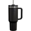 image:imageSTANLEY Quencher H20 Tumbler with Handle and Straw 40 oz  Flowstate 3Position Lid  Cup Holder Compatible for Travel  Insulated Stainless Steel Cup  BPAFree  Blue Dream StoneBlack 20