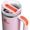 image:imageSTANLEY Quencher H20 Tumbler with Handle and Straw 40 oz  Flowstate 3Position Lid  Cup Holder Compatible for Travel  Insulated Stainless Steel Cup  BPAFree  Blue Dream StoneRose Petal Shimmer