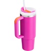 image:imageSTANLEY Quencher H20 Tumbler with Handle and Straw 40 oz  Flowstate 3Position Lid  Cup Holder Compatible for Travel  Insulated Stainless Steel Cup  BPAFree  Blue Dream StoneVivid Violet