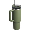 image:imageSTANLEY Quencher H20 Tumbler with Handle and Straw 40 oz  Flowstate 3Position Lid  Cup Holder Compatible for Travel  Insulated Stainless Steel Cup  BPAFree  Blue Dream StoneDried Pine