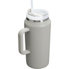 image:imageSTANLEY Quencher H20 Tumbler with Handle and Straw 40 oz  Flowstate 3Position Lid  Cup Holder Compatible for Travel  Insulated Stainless Steel Cup  BPAFree  Blue Dream StoneAsh
