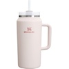 image:imageSTANLEY Quencher H20 Tumbler with Handle and Straw 40 oz  Flowstate 3Position Lid  Cup Holder Compatible for Travel  Insulated Stainless Steel Cup  BPAFree  Blue Dream StoneRose Quartz 20