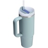 image:imageSTANLEY Quencher H20 Tumbler with Handle and Straw 40 oz  Flowstate 3Position Lid  Cup Holder Compatible for Travel  Insulated Stainless Steel Cup  BPAFree  Blue Dream StoneExclusive Blue Cactus
