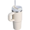 image:imageSTANLEY Quencher H20 Tumbler with Handle and Straw 40 oz  Flowstate 3Position Lid  Cup Holder Compatible for Travel  Insulated Stainless Steel Cup  BPAFree  Blue Dream StoneCream 20