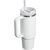image:imageSTANLEY Quencher H20 Tumbler with Handle and Straw 40 oz  Flowstate 3Position Lid  Cup Holder Compatible for Travel  Insulated Stainless Steel Cup  BPAFree  Blue Dream StoneFrost