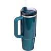 image:imageSTANLEY Quencher H20 Tumbler with Handle and Straw 40 oz  Flowstate 3Position Lid  Cup Holder Compatible for Travel  Insulated Stainless Steel Cup  BPAFree  Blue Dream StoneFluted Marina Shine