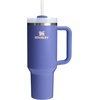 image:imageSTANLEY Quencher H20 Tumbler with Handle and Straw 40 oz  Flowstate 3Position Lid  Cup Holder Compatible for Travel  Insulated Stainless Steel Cup  BPAFree  Blue Dream StoneExclusive Lupine