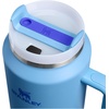 image:imageSTANLEY Quencher H20 Tumbler with Handle and Straw 40 oz  Flowstate 3Position Lid  Cup Holder Compatible for Travel  Insulated Stainless Steel Cup  BPAFree  Blue Dream StoneBlue Sky