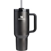 image:imageSTANLEY Quencher H20 Tumbler with Handle and Straw 40 oz  Flowstate 3Position Lid  Cup Holder Compatible for Travel  Insulated Stainless Steel Cup  BPAFree  Blue Dream StoneFluted Black