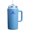 image:imageSTANLEY Quencher H20 Tumbler with Handle and Straw 40 oz  Flowstate 3Position Lid  Cup Holder Compatible for Travel  Insulated Stainless Steel Cup  BPAFree  Blue Dream StoneBlue Sky