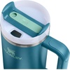 image:imageSTANLEY Quencher H20 Tumbler with Handle and Straw 40 oz  Flowstate 3Position Lid  Cup Holder Compatible for Travel  Insulated Stainless Steel Cup  BPAFree  Blue Dream StoneCoastal Teal