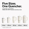 image:imageSTANLEY Quencher H20 Tumbler with Handle and Straw 40 oz  Flowstate 3Position Lid  Cup Holder Compatible for Travel  Insulated Stainless Steel Cup  BPAFree  Blue Dream StoneFrost