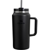 image:imageSTANLEY Quencher H20 Tumbler with Handle and Straw 40 oz  Flowstate 3Position Lid  Cup Holder Compatible for Travel  Insulated Stainless Steel Cup  BPAFree  Blue Dream StoneBlack 20