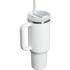image:imageSTANLEY Quencher H20 Tumbler with Handle and Straw 40 oz  Flowstate 3Position Lid  Cup Holder Compatible for Travel  Insulated Stainless Steel Cup  BPAFree  Blue Dream StoneFrost