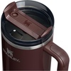 image:imageSTANLEY Quencher H20 Tumbler with Handle and Straw 40 oz  Flowstate 3Position Lid  Cup Holder Compatible for Travel  Insulated Stainless Steel Cup  BPAFree  Blue Dream StoneMahogany Gloss