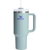 image:imageSTANLEY Quencher H20 Tumbler with Handle and Straw 40 oz  Flowstate 3Position Lid  Cup Holder Compatible for Travel  Insulated Stainless Steel Cup  BPAFree  Blue Dream StoneExclusive Blue Cactus