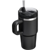 image:imageSTANLEY Quencher H20 Tumbler with Handle and Straw 40 oz  Flowstate 3Position Lid  Cup Holder Compatible for Travel  Insulated Stainless Steel Cup  BPAFree  Blue Dream StoneBlack 20