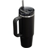 image:imageSTANLEY Quencher H20 Tumbler with Handle and Straw 40 oz  Flowstate 3Position Lid  Cup Holder Compatible for Travel  Insulated Stainless Steel Cup  BPAFree  Blue Dream StoneBlack 20