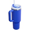 image:imageSTANLEY Quencher H20 Tumbler with Handle and Straw 40 oz  Flowstate 3Position Lid  Cup Holder Compatible for Travel  Insulated Stainless Steel Cup  BPAFree  Blue Dream StoneCobalt