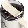 image:imageSTANLEY Quencher H20 Tumbler with Handle and Straw 40 oz  Flowstate 3Position Lid  Cup Holder Compatible for Travel  Insulated Stainless Steel Cup  BPAFree  Blue Dream StoneFluted Cream Gloss