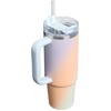 image:imageSTANLEY Quencher H20 Tumbler with Handle and Straw 40 oz  Flowstate 3Position Lid  Cup Holder Compatible for Travel  Insulated Stainless Steel Cup  BPAFree  Blue Dream StoneSunrise Spiral