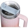 image:imageSTANLEY Quencher H20 Tumbler with Handle and Straw 40 oz  Flowstate 3Position Lid  Cup Holder Compatible for Travel  Insulated Stainless Steel Cup  BPAFree  Blue Dream StoneSorbet Plus