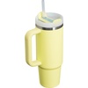 image:imageSTANLEY Quencher H20 Tumbler with Handle and Straw 40 oz  Flowstate 3Position Lid  Cup Holder Compatible for Travel  Insulated Stainless Steel Cup  BPAFree  Blue Dream StonePomelo