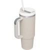 image:imageSTANLEY Quencher H20 Tumbler with Handle and Straw 40 oz  Flowstate 3Position Lid  Cup Holder Compatible for Travel  Insulated Stainless Steel Cup  BPAFree  Blue Dream StoneDune