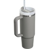 image:imageSTANLEY Quencher H20 Tumbler with Handle and Straw 40 oz  Flowstate 3Position Lid  Cup Holder Compatible for Travel  Insulated Stainless Steel Cup  BPAFree  Blue Dream StoneStone