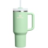 image:imageSTANLEY Quencher H20 Tumbler with Handle and Straw 40 oz  Flowstate 3Position Lid  Cup Holder Compatible for Travel  Insulated Stainless Steel Cup  BPAFree  Blue Dream StonePistachio