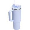 image:imageSTANLEY Quencher H20 Tumbler with Handle and Straw 40 oz  Flowstate 3Position Lid  Cup Holder Compatible for Travel  Insulated Stainless Steel Cup  BPAFree  Blue Dream StoneDew Drop