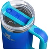 image:imageSTANLEY Quencher H20 Tumbler with Handle and Straw 40 oz  Flowstate 3Position Lid  Cup Holder Compatible for Travel  Insulated Stainless Steel Cup  BPAFree  Blue Dream StoneSea Glass Aura