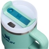 image:imageSTANLEY Quencher H20 Tumbler with Handle and Straw 40 oz  Flowstate 3Position Lid  Cup Holder Compatible for Travel  Insulated Stainless Steel Cup  BPAFree  Blue Dream StoneSpring Green