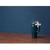 image:imageSTANLEY Quencher H20 Tumbler with Handle and Straw 40 oz  Flowstate 3Position Lid  Cup Holder Compatible for Travel  Insulated Stainless Steel Cup  BPAFree  Blue Dream StonePonderosa Star
