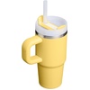 image:imageSTANLEY Quencher H20 Tumbler with Handle and Straw 40 oz  Flowstate 3Position Lid  Cup Holder Compatible for Travel  Insulated Stainless Steel Cup  BPAFree  Blue Dream StoneDaffodil