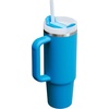 image:imageSTANLEY Quencher H20 Tumbler with Handle and Straw 40 oz  Flowstate 3Position Lid  Cup Holder Compatible for Travel  Insulated Stainless Steel Cup  BPAFree  Blue Dream StoneAzure